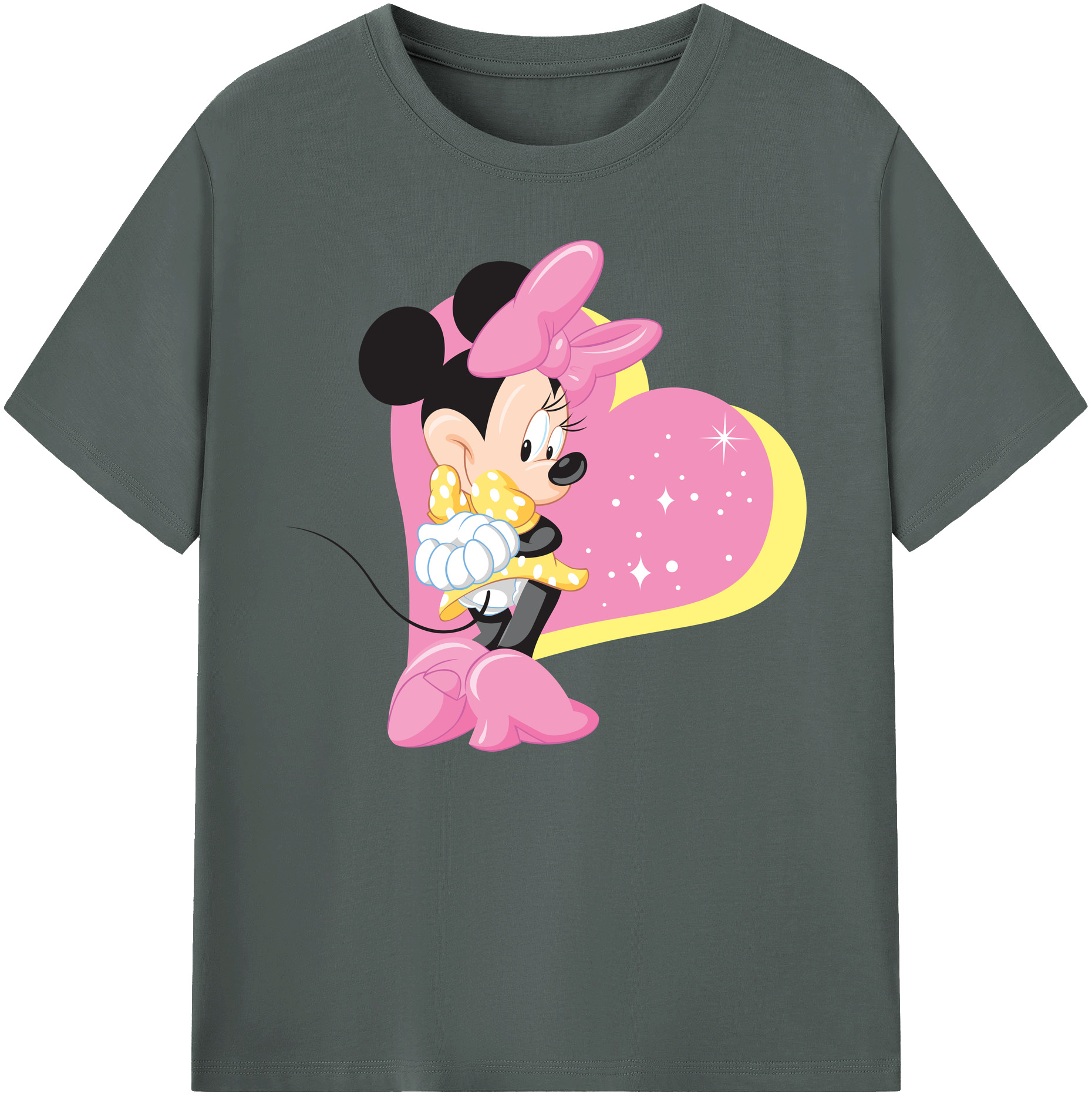 ミッキーマウス Mickey Mouse 綿100％ メンズ半袖Tシャツ｜肌触りやわらか＆通気性